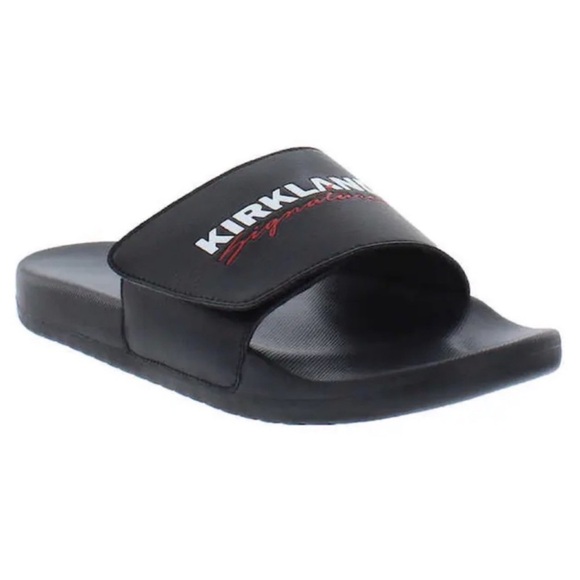 NWT Kirkland Signature Logo Slide Sandal - Men size 8 - Picture 2 of 8